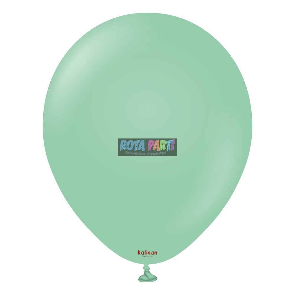 12'' Standart Balon Mint Yeşili (Mint Green) 100’lü