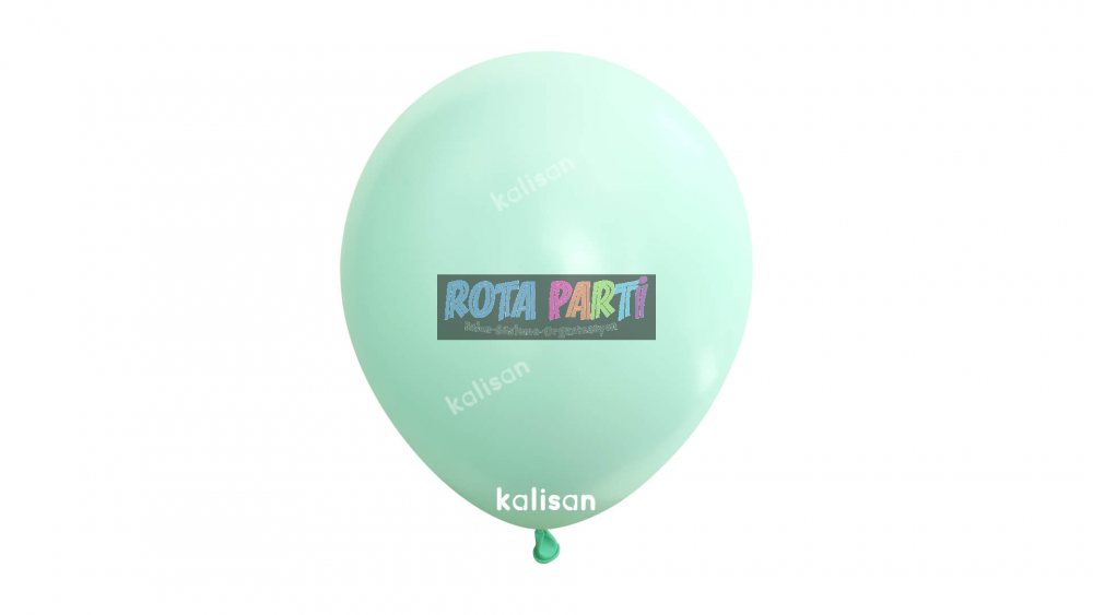 12" Makaron Balon Yeşil (Green) 100’lü