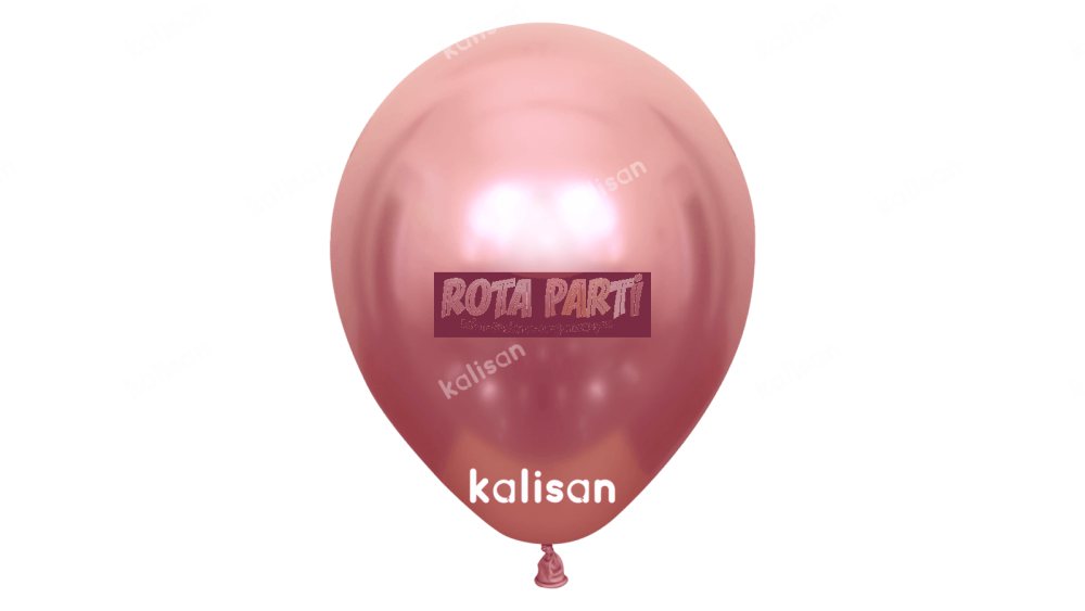 12" Krom (Mirror) Pembe (Pink) Balon 50'li