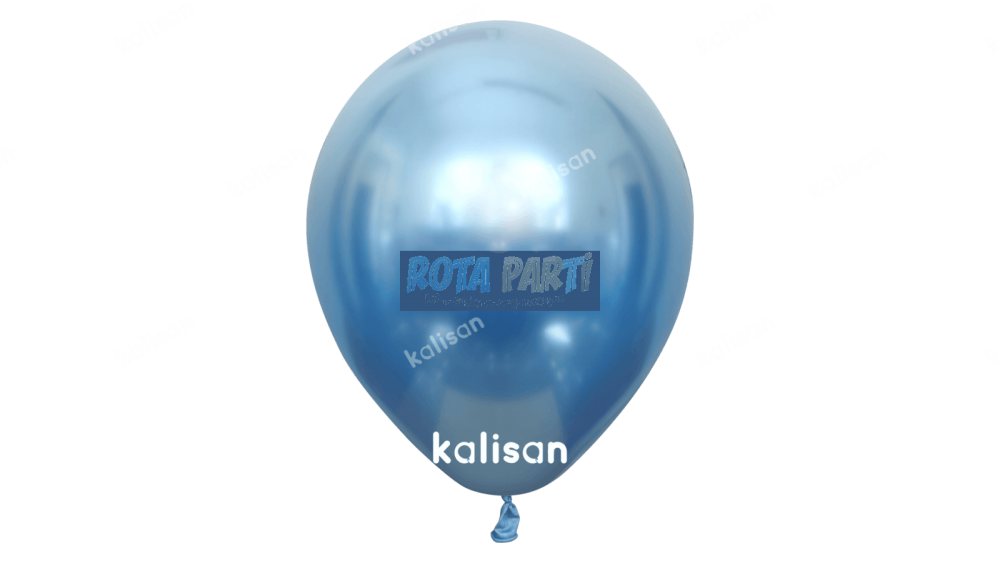 12" Krom (Mirror) Mavi (Blue) Balon 50'li