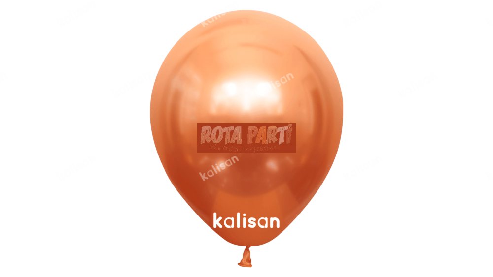 12" Krom (Mirror) Bakır (Copper) Balon 50'li