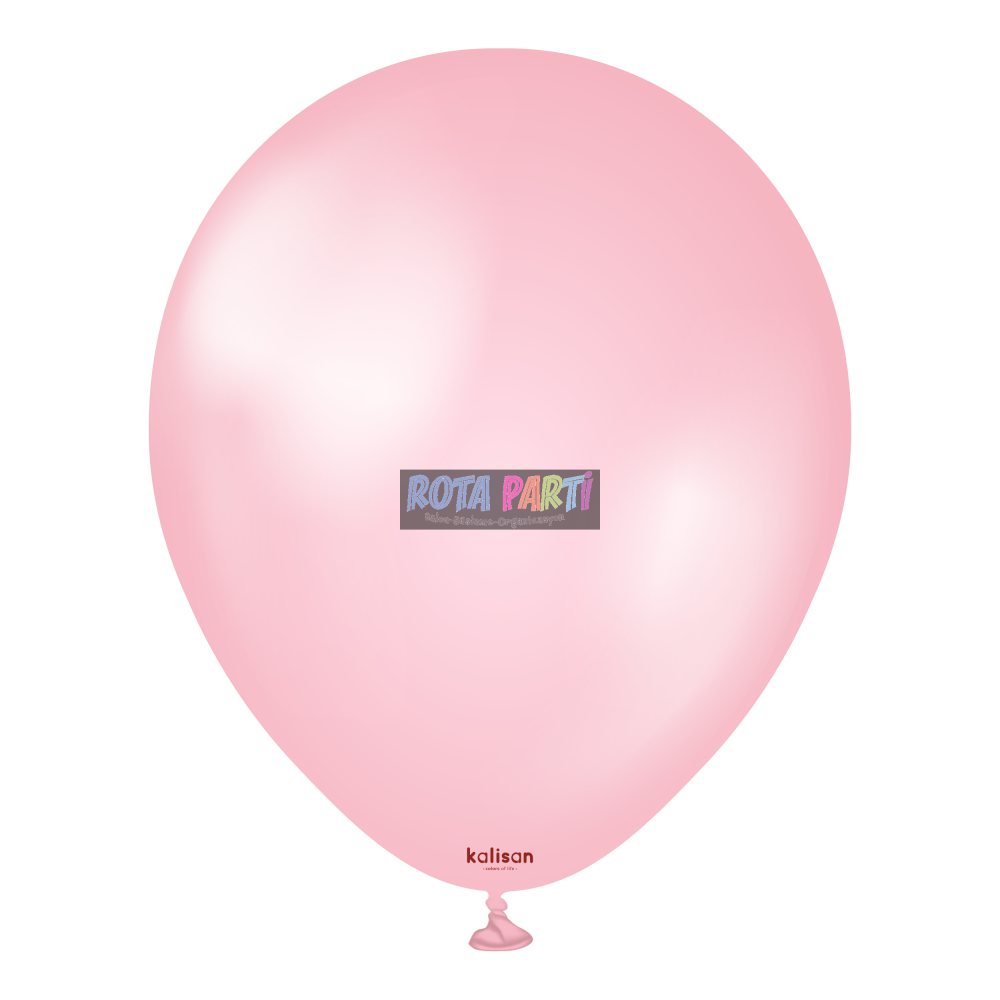 12'' Metalik Pearl Pink (Parlak Pembe) 50'Li Balon