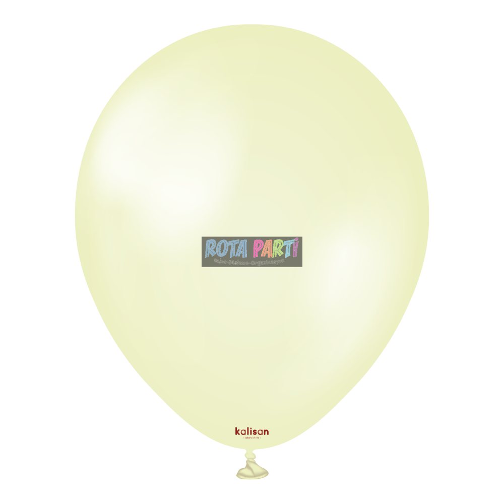 12'' Metalik Sarı 50'Li Balon