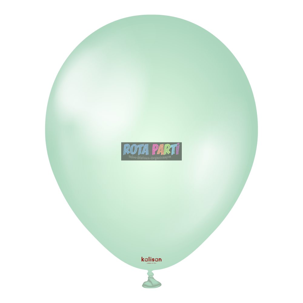 12'' Metalik Yeşil 50'Li Balon