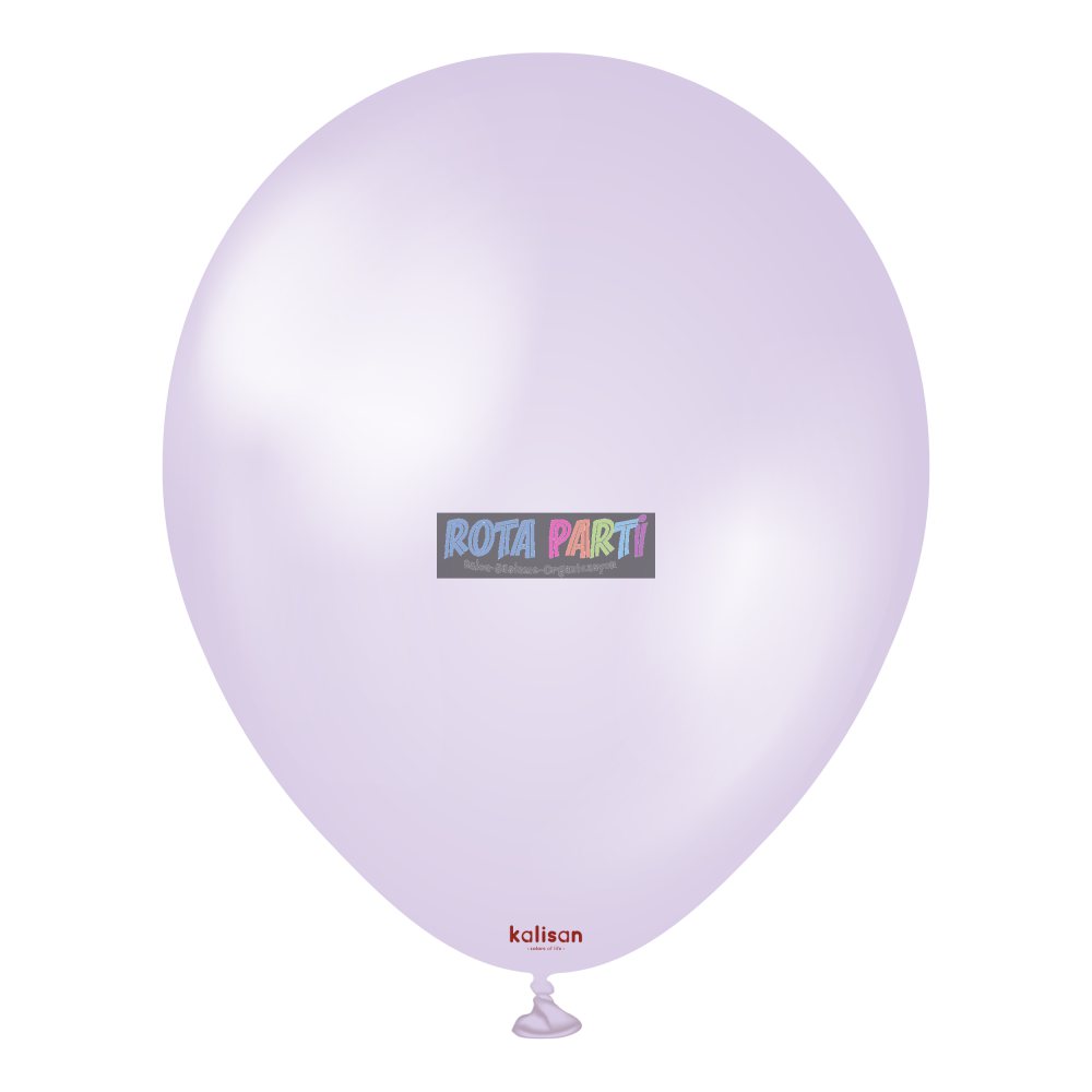 12'' Metalik Lila 50'Li Balon