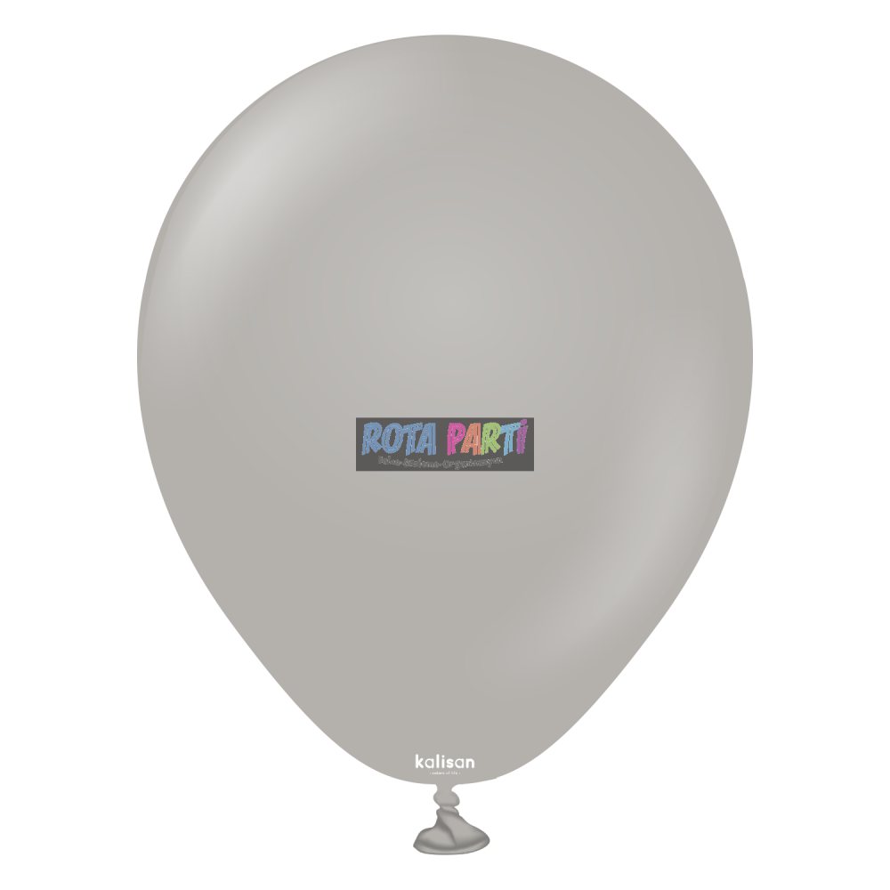 5" Mini Standart Gri Balon 100'Lü