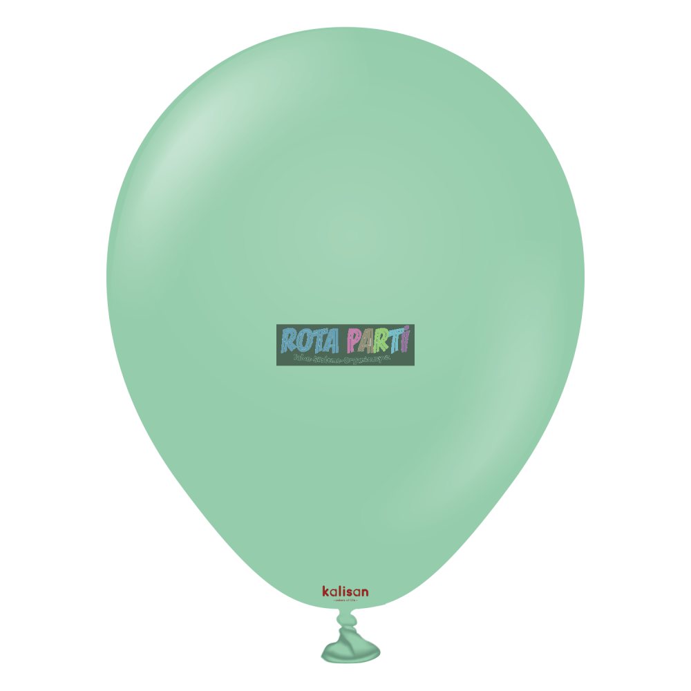 5" Mini Standart Mint Yeşili Balon 100'Lü