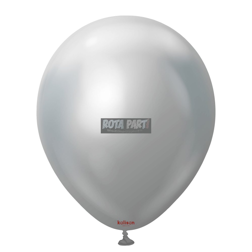 18'' Krom Mirror Gümüş Balon 5'Li (45 Cm)