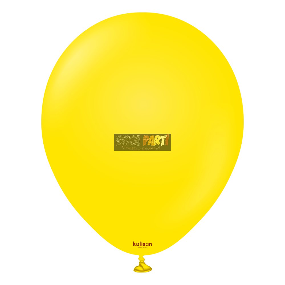 12'' Standart Balon Sarı (Yellow) 100’lü