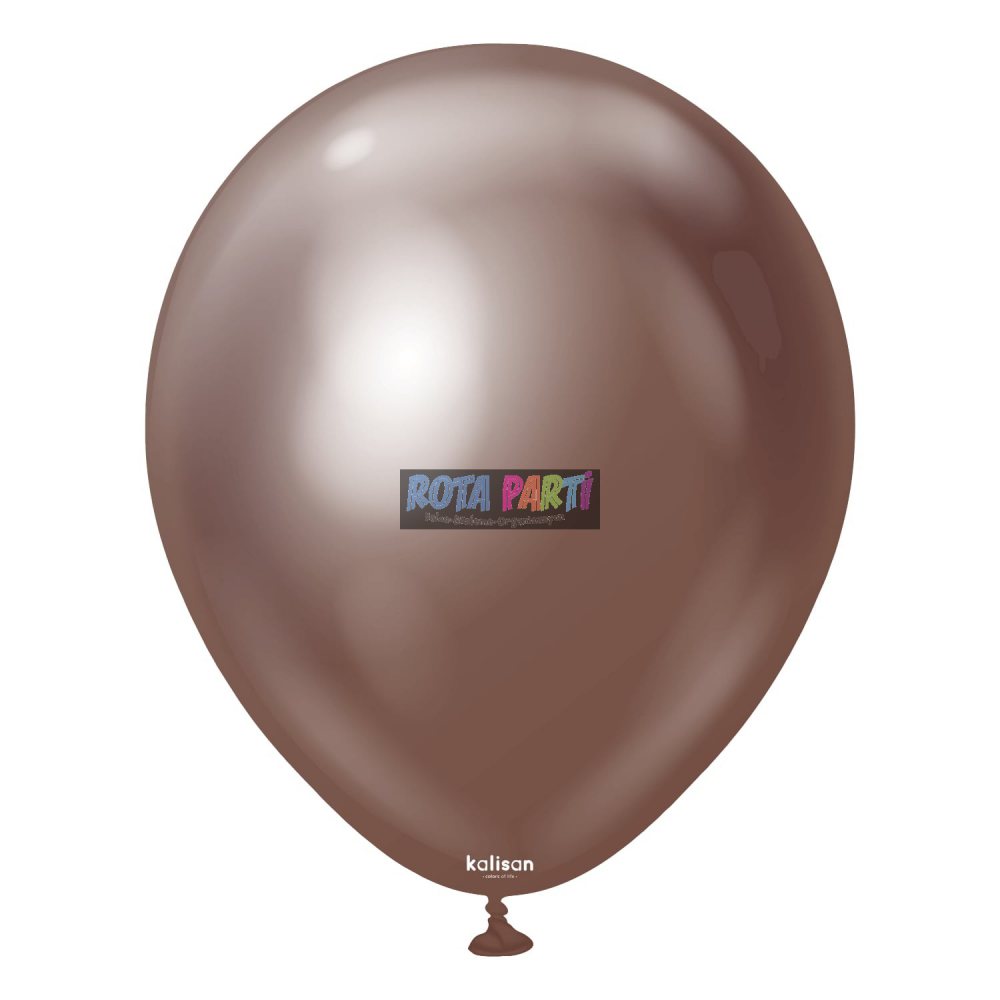 18'' Krom Mirror Çikolata (Chocolate) Balon 5'Li (45 Cm)