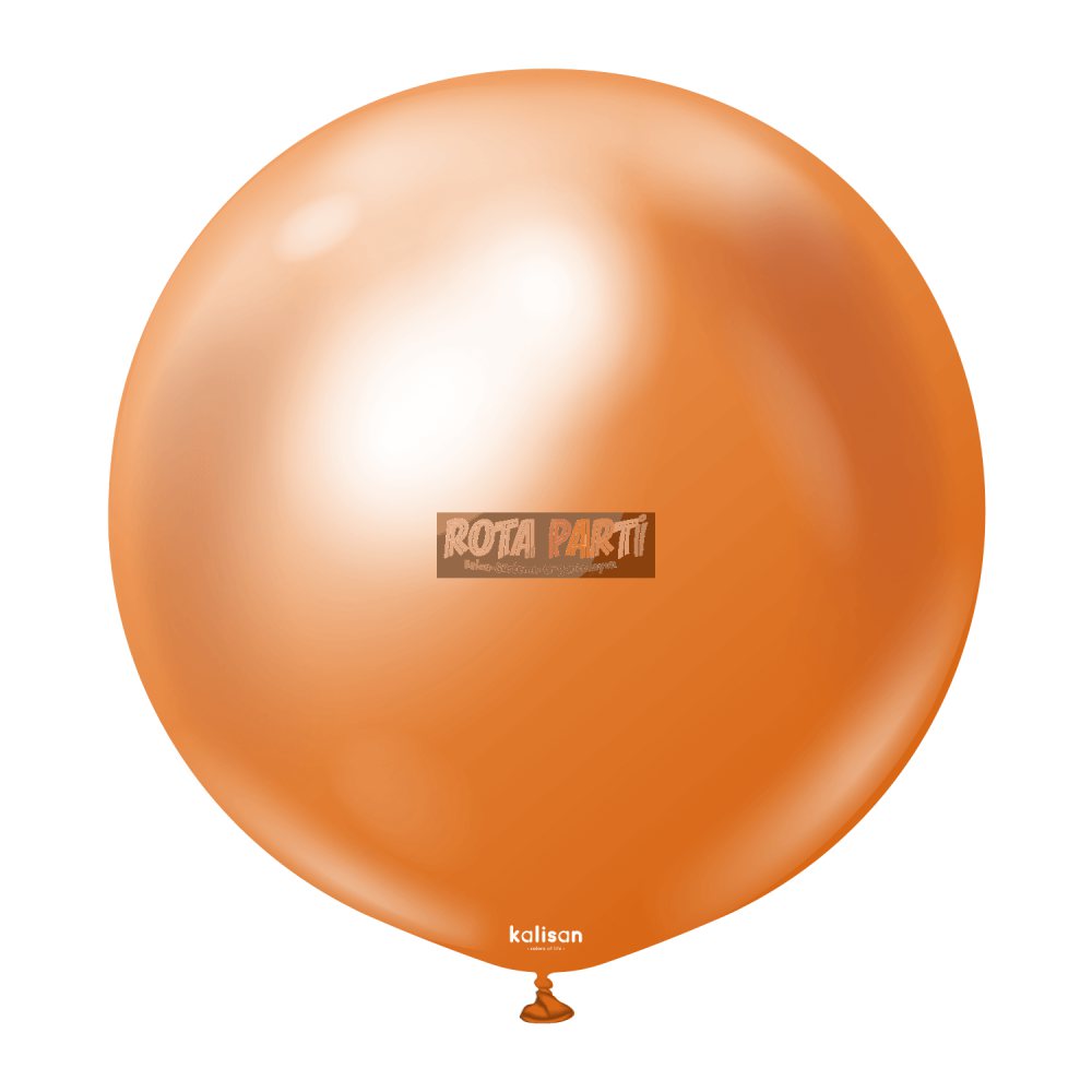 36'' Krom Mirror Bakır (Copper) Balon 2'Li (90 Cm)