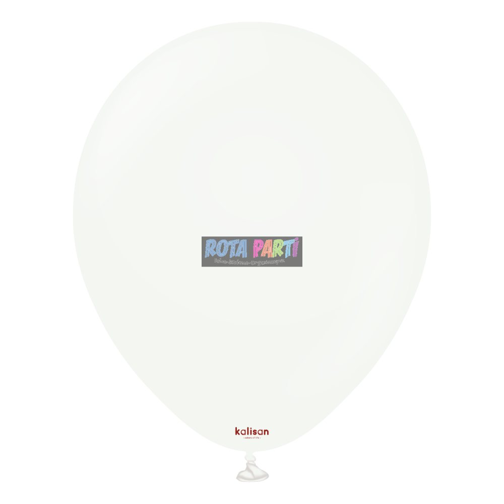 18'' Standart Beyaz Balon 5'Li (45 Cm)