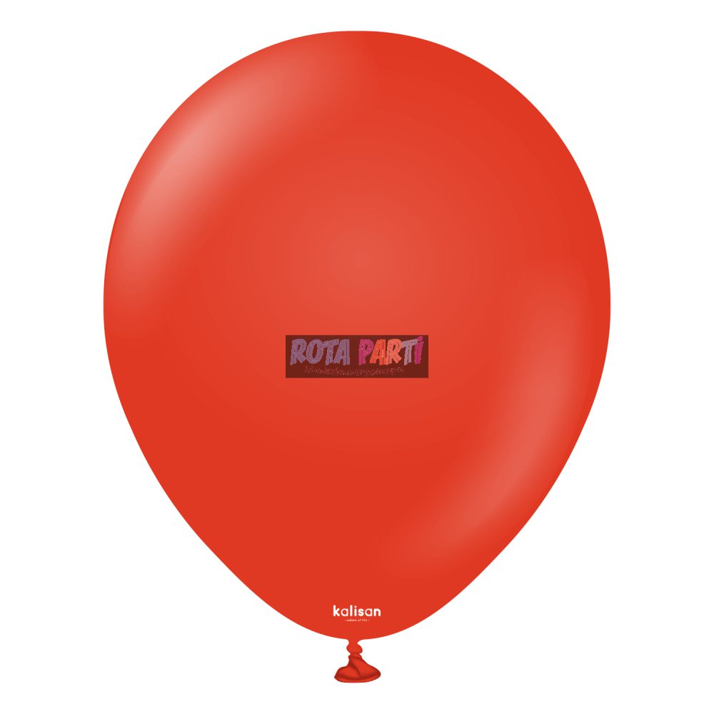 18'' Standart Kırmızı Balon 5'Li (45 Cm)