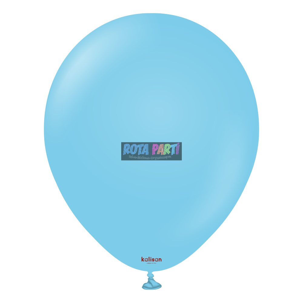 18'' Standart Bebek Mavi (Baby Blue) Balon 5'Li (45 Cm)