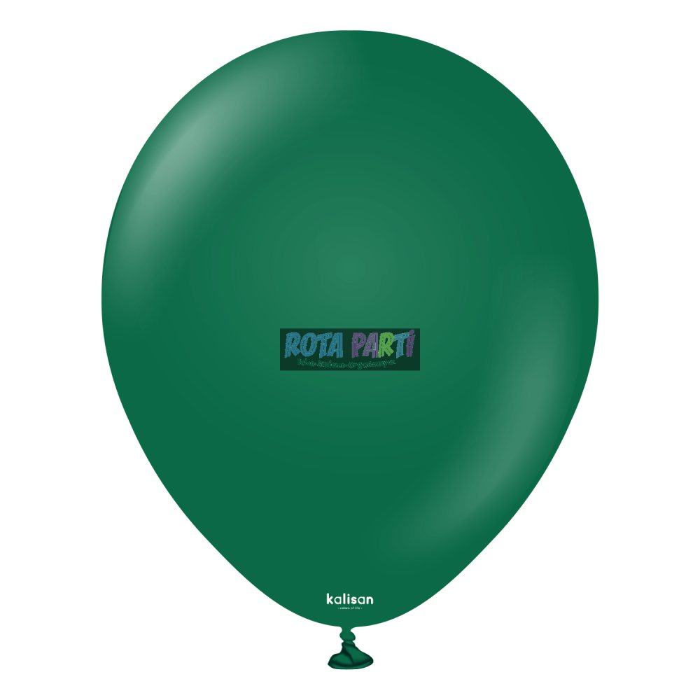 18'' Standart Koyu Yeşil (Dark Green) Balon 5'Li (45 Cm)