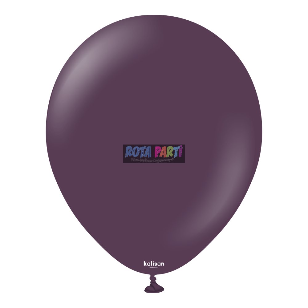 18'' Standart Erik (Plum) Balon 5'Li (45 Cm)