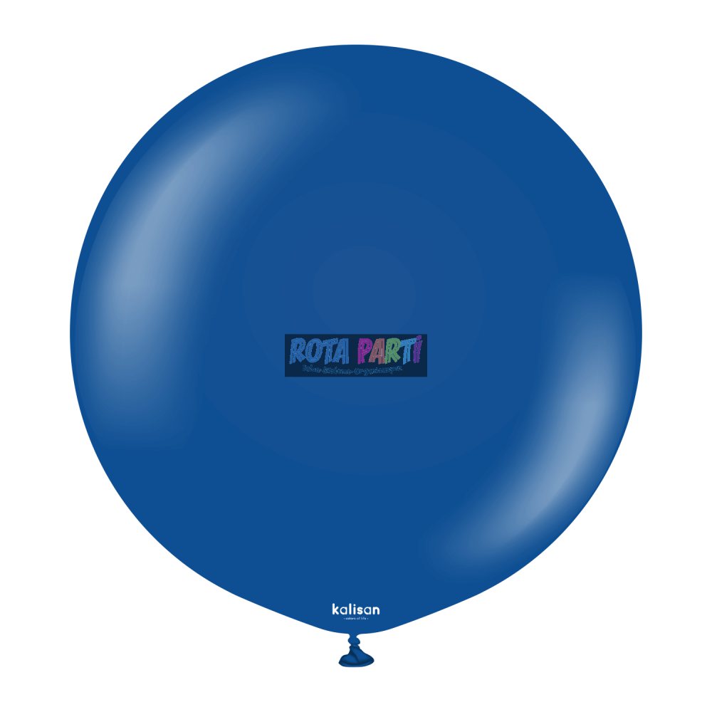 24'' Standart Lacivert (Dark Blue) Balon 2'Li (60 Cm)