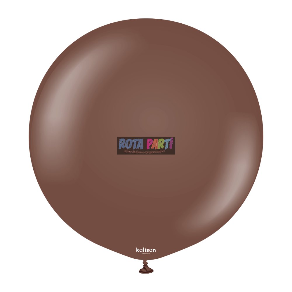 36'' Standart Çikolata Kahve (Chocolate Brown) Balon 2'Li (90 Cm)