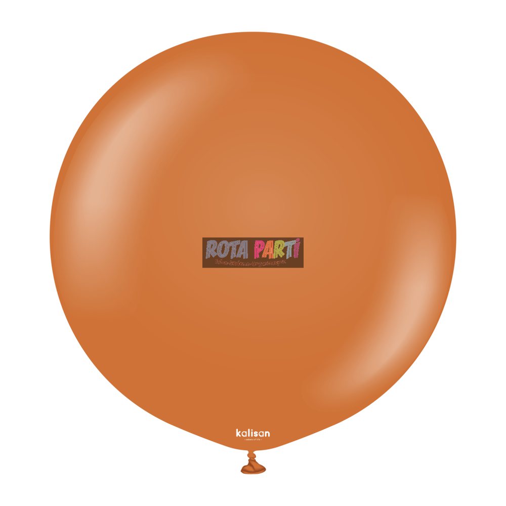36'' Standart Karamel Kahve (Caramel Brown) Balon 2'Li (90 Cm)