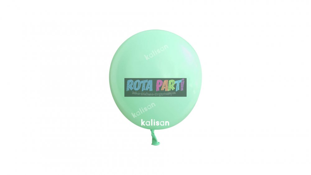 5" Mini Makaron Yeşil (Green) Balon 100'Lü