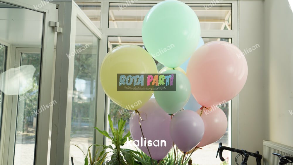 18'' Makaron Karışık (Assorted) Balon 5'Li (45 Cm)