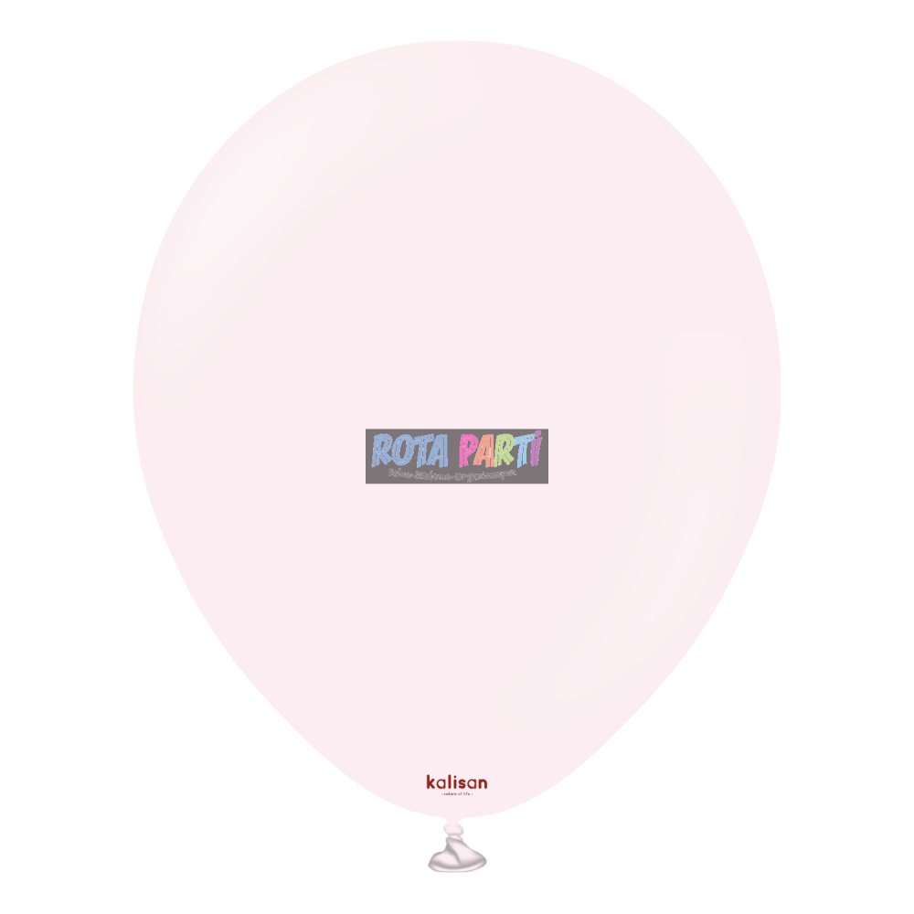 18" Makaron Soluk Pembe (Pale Pink) Balon 5'Li (45 Cm)