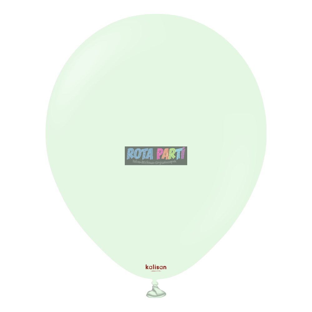 18" Makaron Soluk Yeşil (Pale Green) Balon 5'Li (45 Cm)