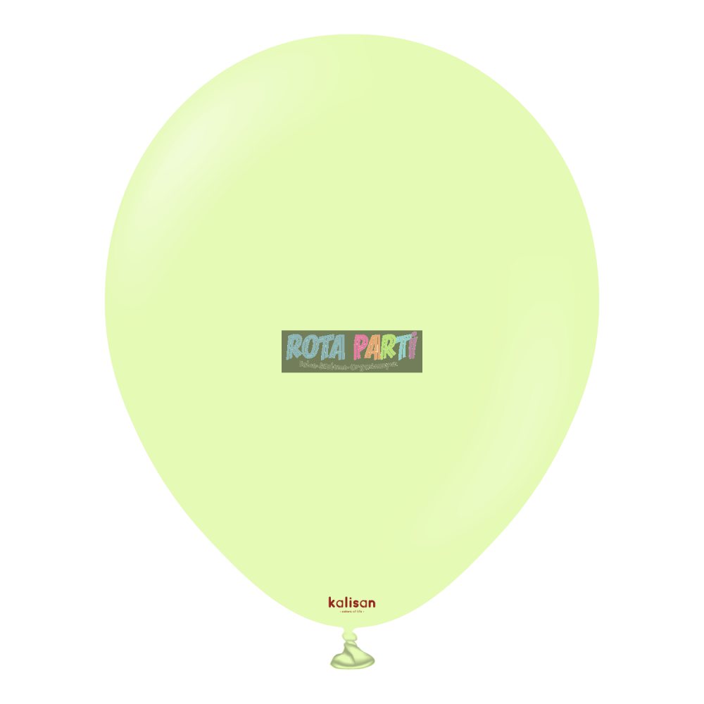 18" Makaron Pistachio Balon 5'Li (45 Cm)