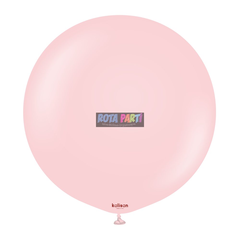 36" Makaron Pembe (Pink) Balon 2'Li (90 Cm)