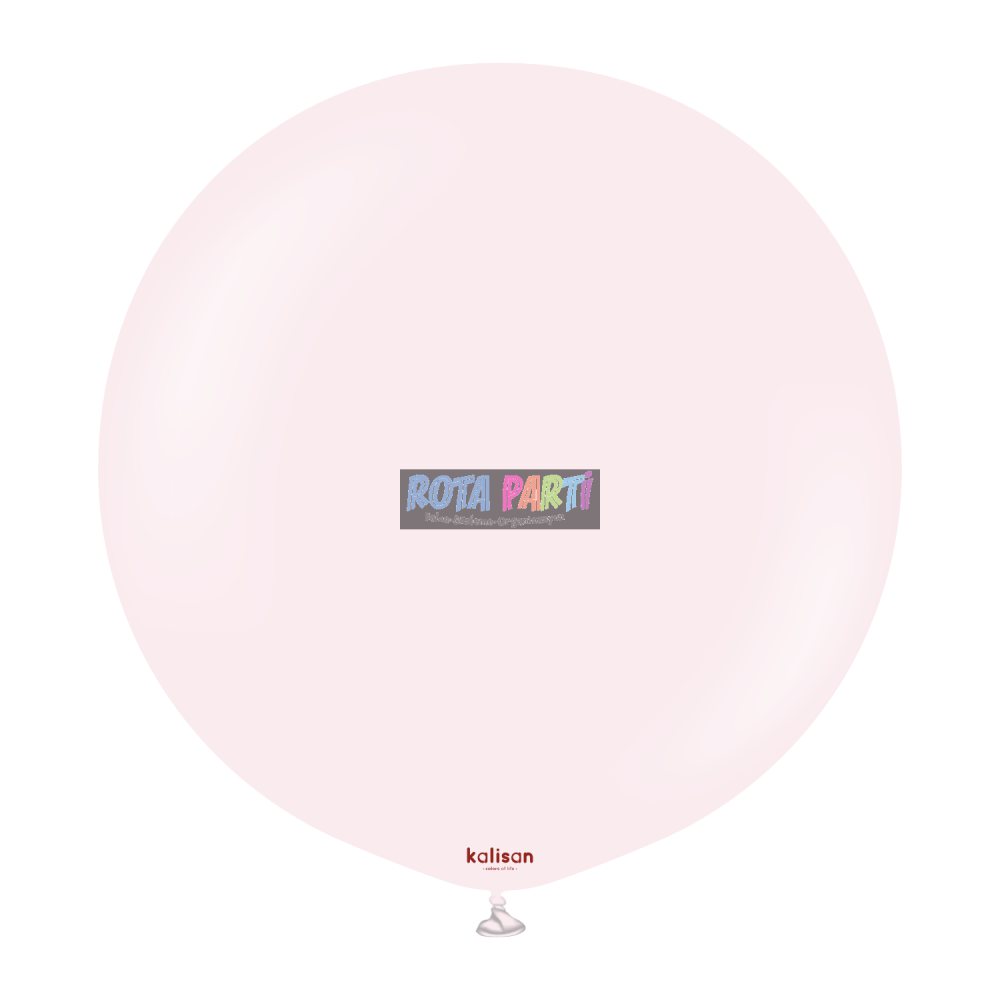 36" Makaron Soluk Pembe (Pale Pink) Balon 2'Li (90 Cm)