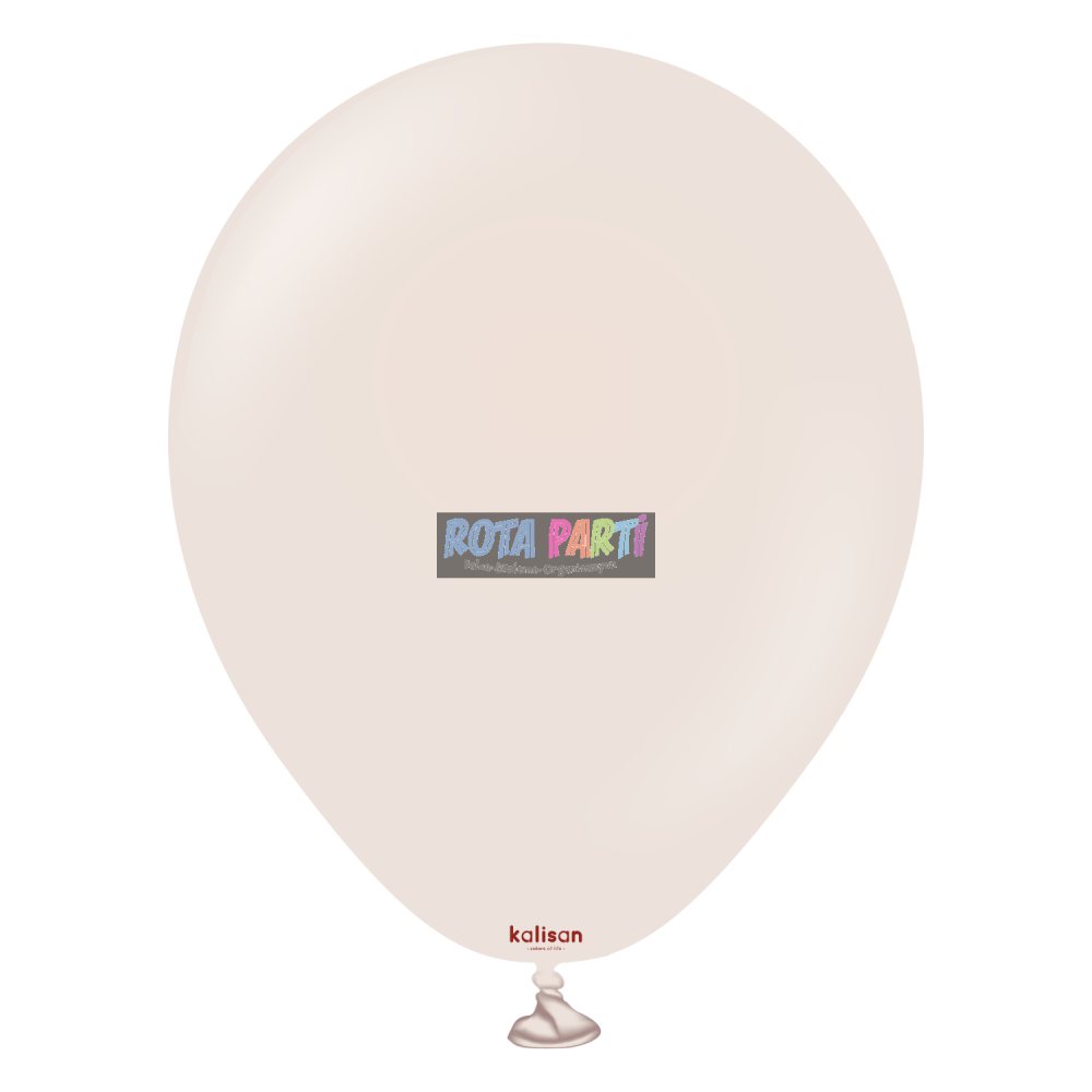 5" Mini Retro White Sand (Deniz Kumu) Balon 100'Lü
