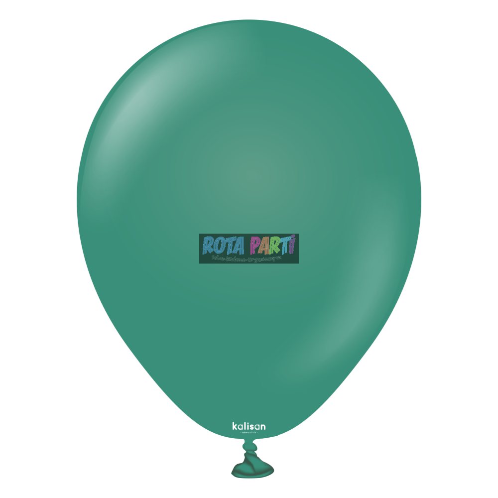 18" Retro Sage (Ada Çayı) Balon 5'Li (45 Cm)