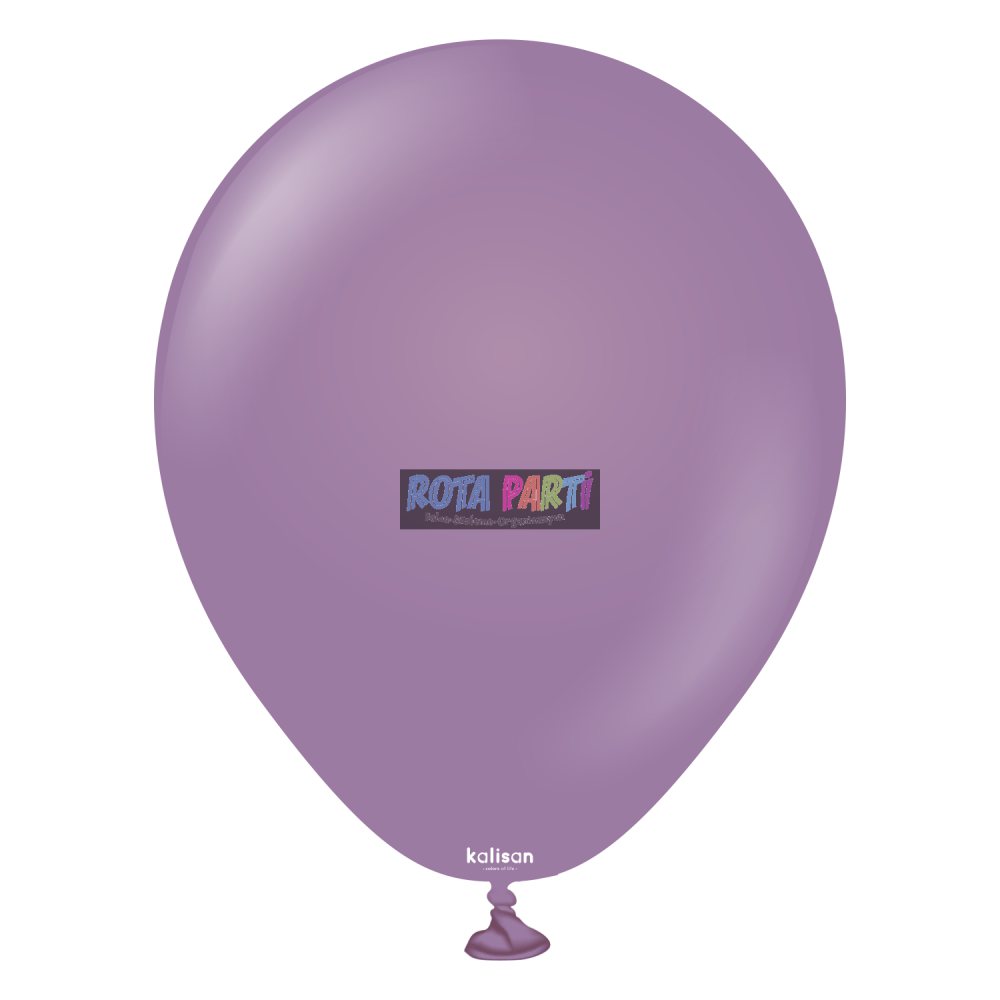 18" Retro Lavender (Lavanta) Balon 5'Li (45 Cm)
