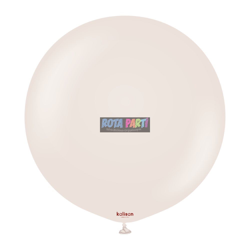 24" Retro White Sand (Deniz Kumu) Balon 2'Li (60 Cm)
