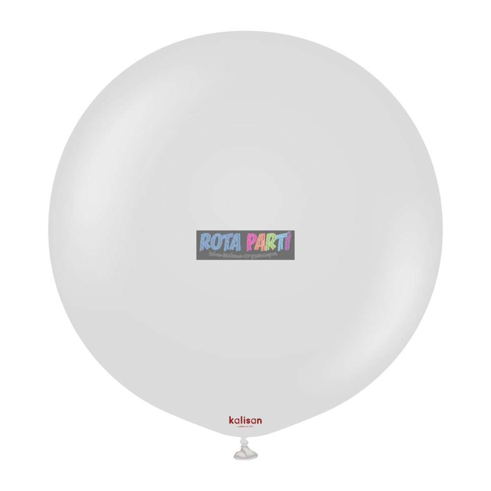 24" Retro Yanık Smoke (Duman) Balon 2'Li (60 Cm)