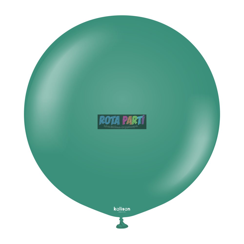 36'' Retro Sage (Ada Çayı) Balon 2'Li (90 Cm)