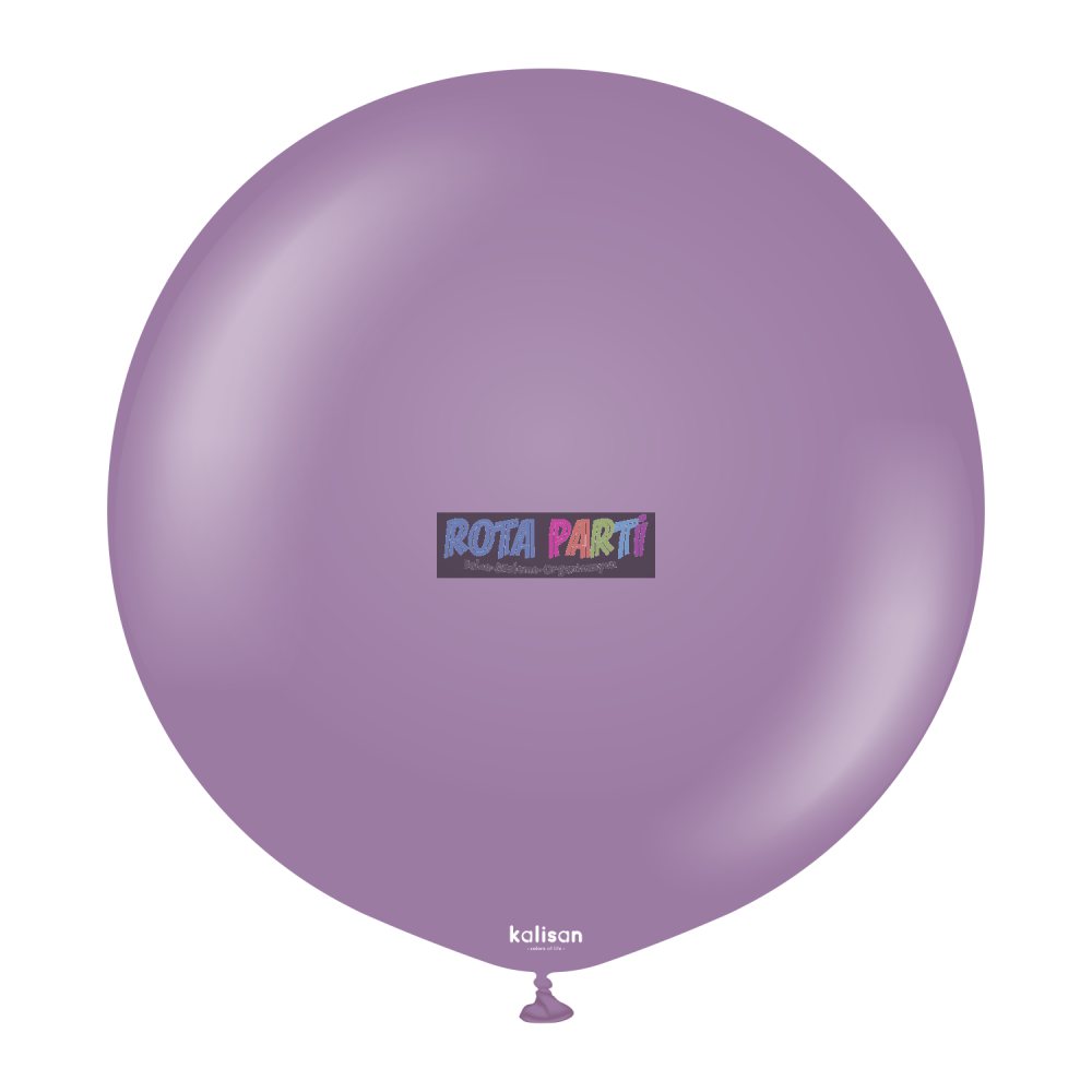 36'' Retro Lavender (Lavanta) Balon 2'Li (90 Cm)